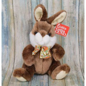 Gund Smushy Bunny Rabbit Plush 10" Stuffed Animal NWT